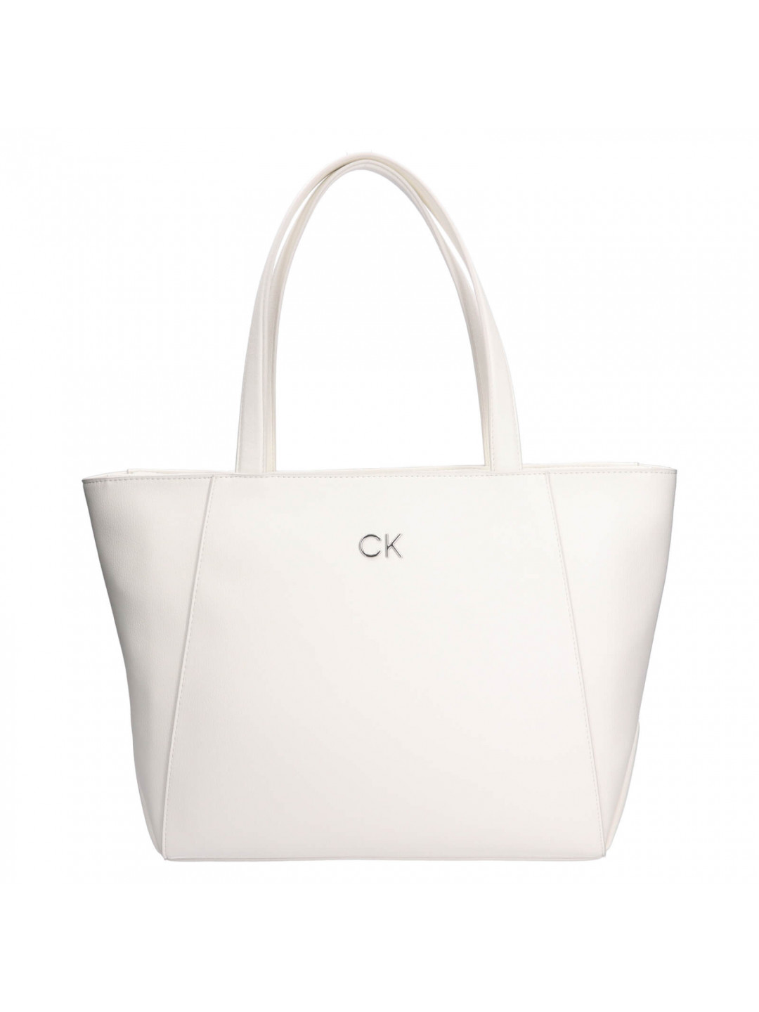 Dámská kabelka Calvin Klein Pebble – bílá